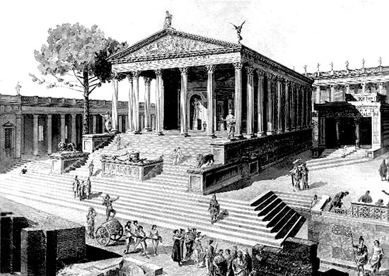 Temple of Cybele or Temple of Magna Mater