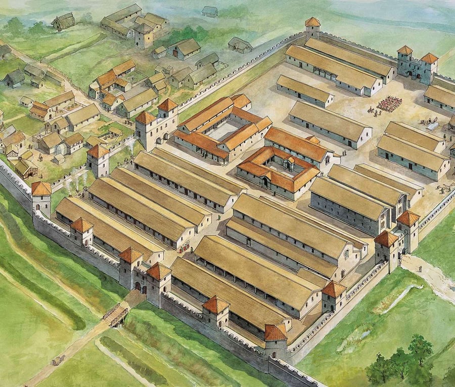 Hadrian's Wall - Camboglanna Roman Fort