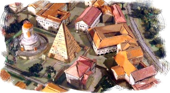 Meta Romuli or Pyramid of Romulus