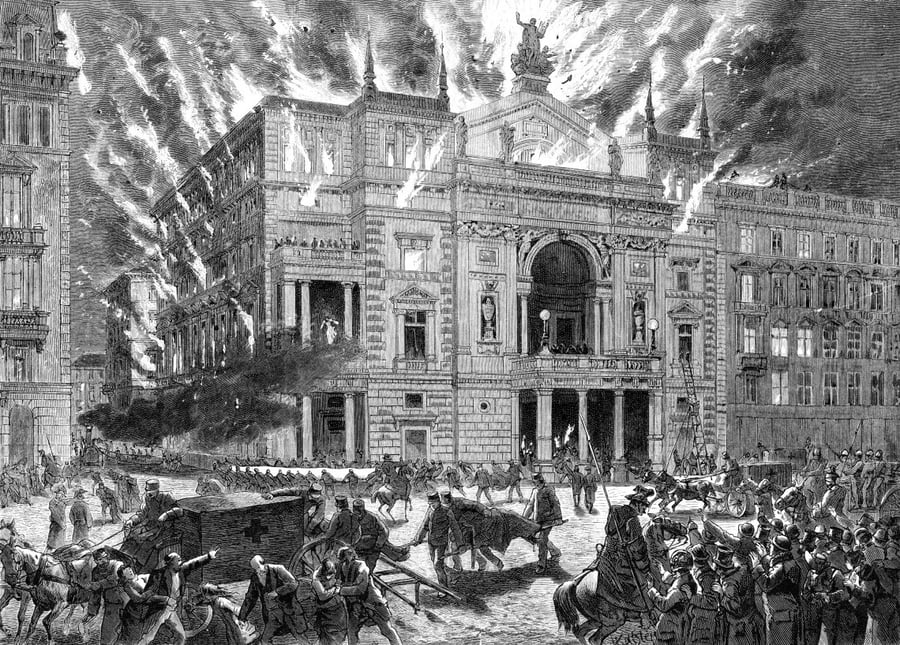 The Fire in Vienna's Ringtheater