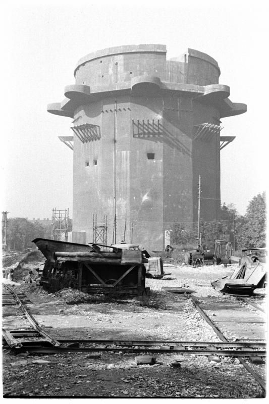 The Flakturm VII at the end of WW2