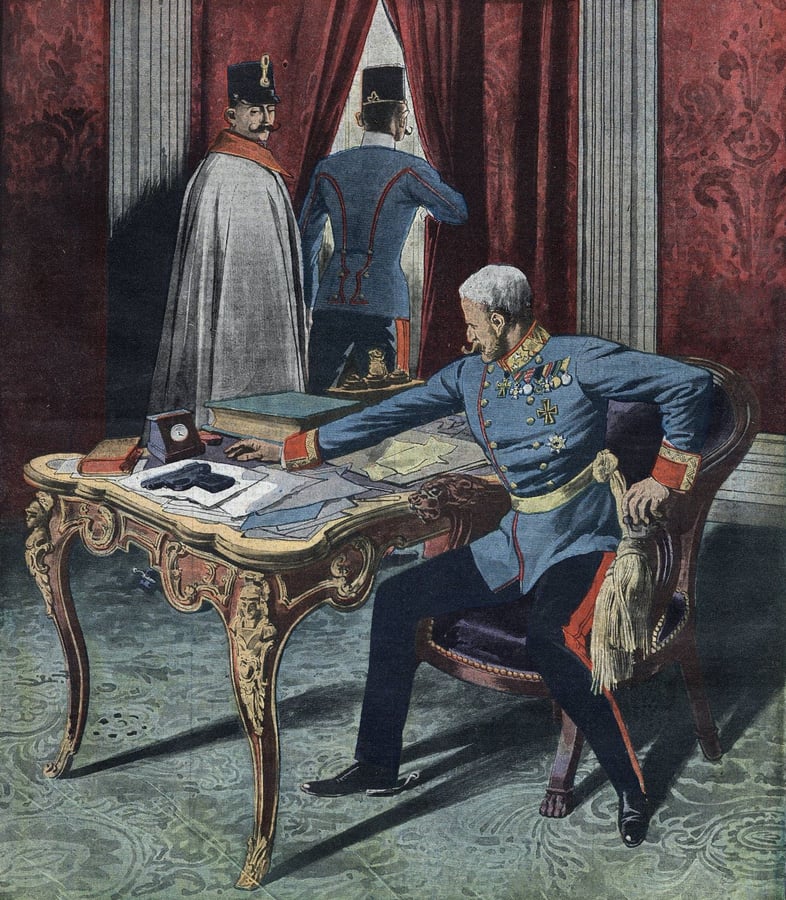 The Suicide of Alfred Redl in the Klomser Hotel