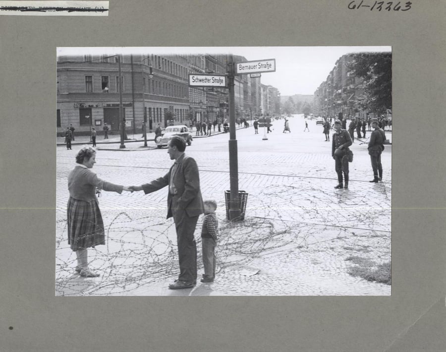 A Family Separated by the Berlin Wall