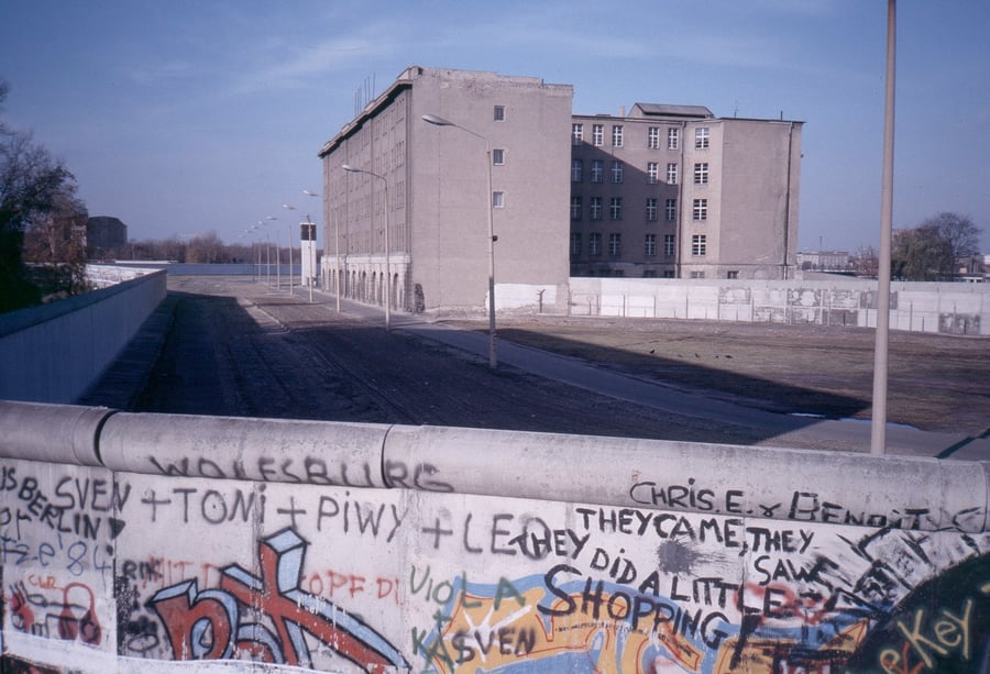 Berlin Wall in Stresemannstrasse