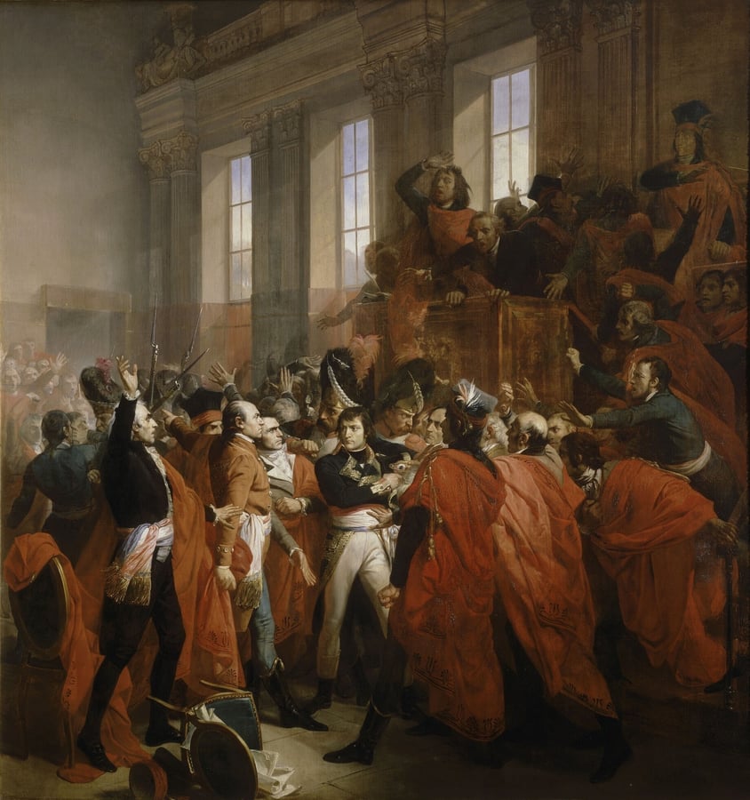 Château de Saint-Cloud - The coup d'état of 18 Brumaire