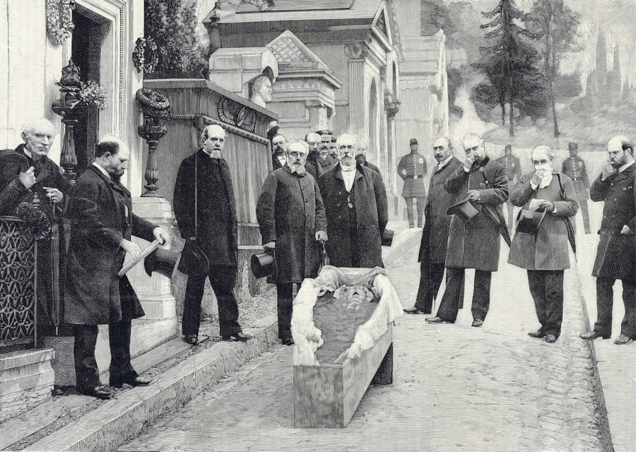 Exhumation of Rossini's Remains