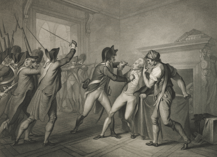 Hôtel de Ville - The Arrest of Robespierre