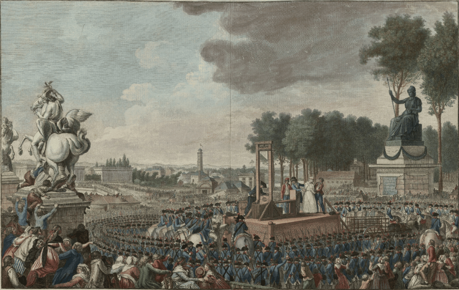 Place de la Concorde - The Death of Marie Antoinette