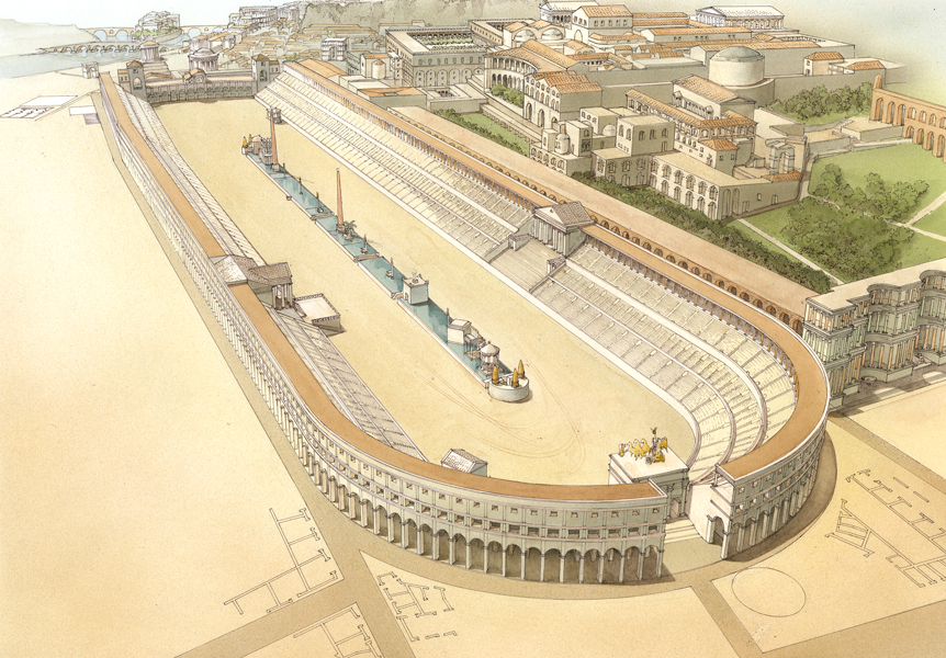 The Circus Maximus - The First and Largest Stadium