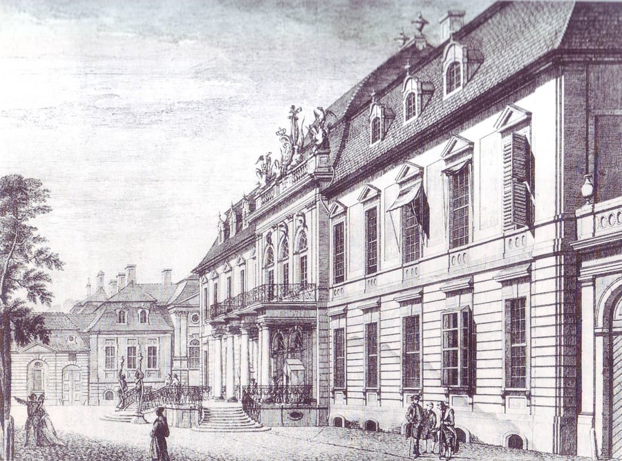 Palace of the Order of Saint John, 1785