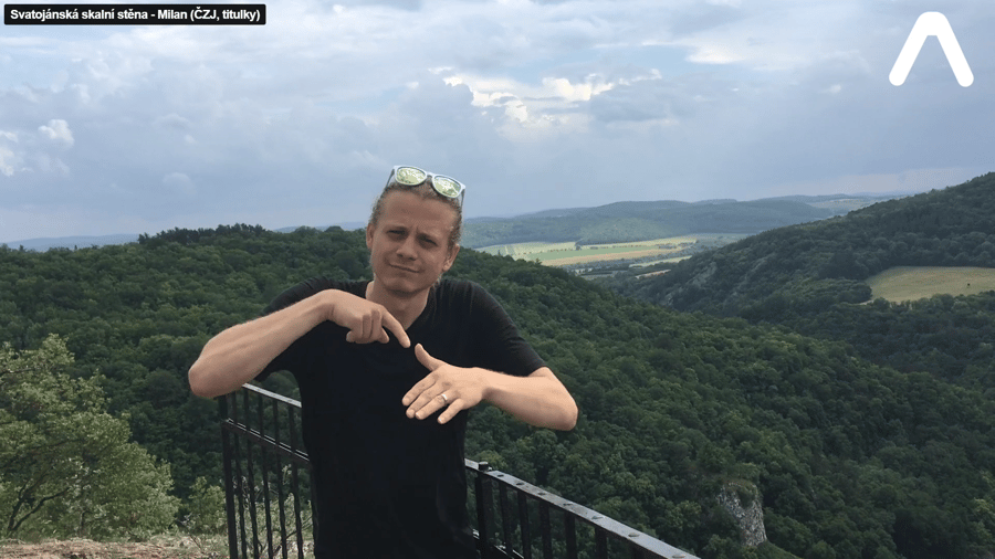 Svatojánská skalní stěna