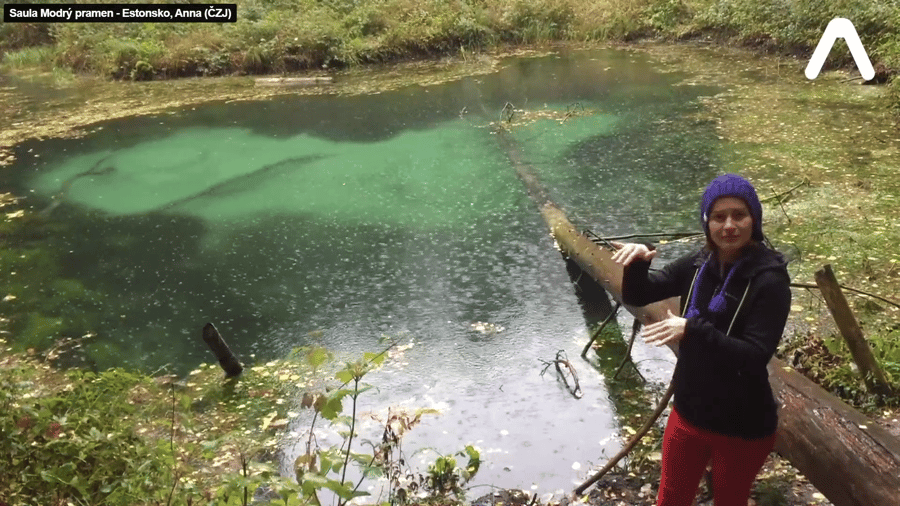 Saula Modrý pramen - Estonsko