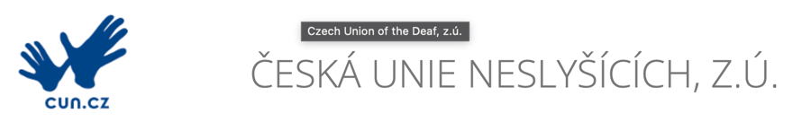 Česká unie neslyšících, z.ú. – pobočka Karlovy Vary