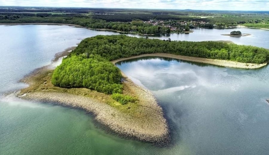 Jezioro Niesłysz i okolice Gminy Skąpe