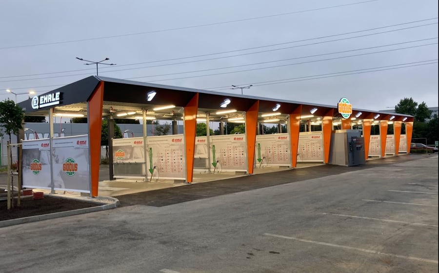 EHRLE Globus 8 boxů bezkontaktní automyčka