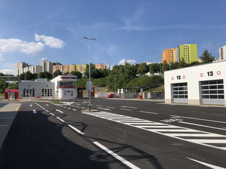 REDBOX PARK mycí centrum