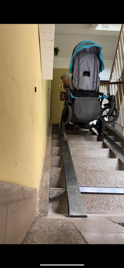 Nájezd pro vozík a kočárky