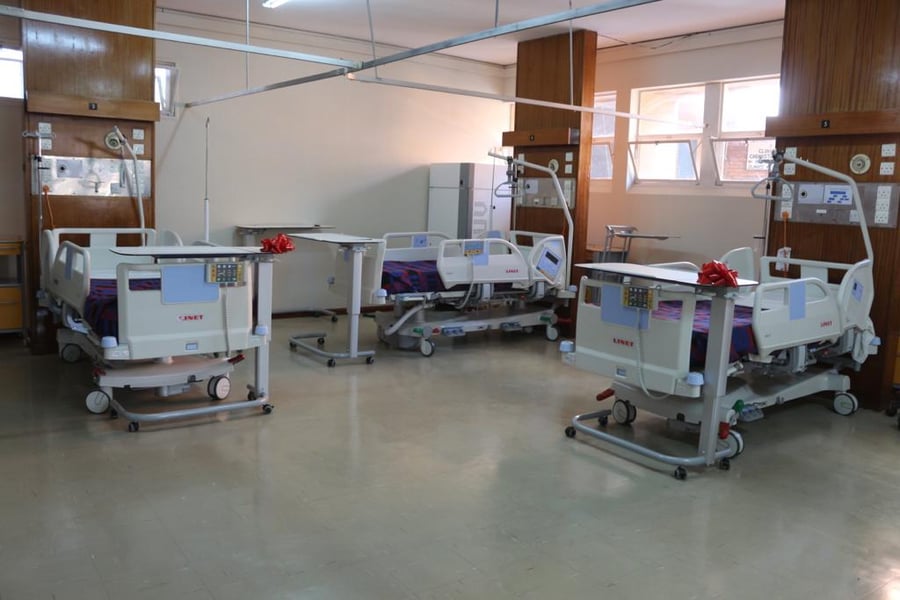 Modernization of the equipment of ICU department at University Teaching Hospital in Lusaka, Zambia