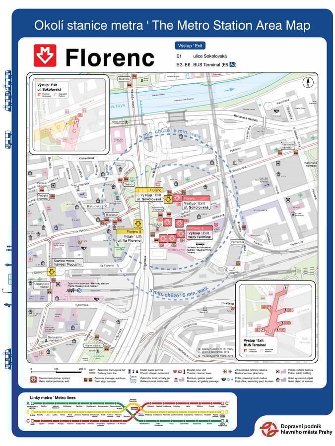Florenc, stanice metra C