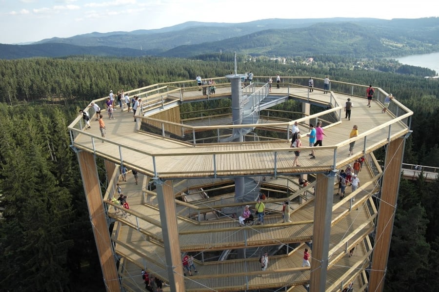 Stezka korunami stromů Lipno