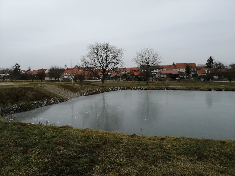 Rybník v Mistříně