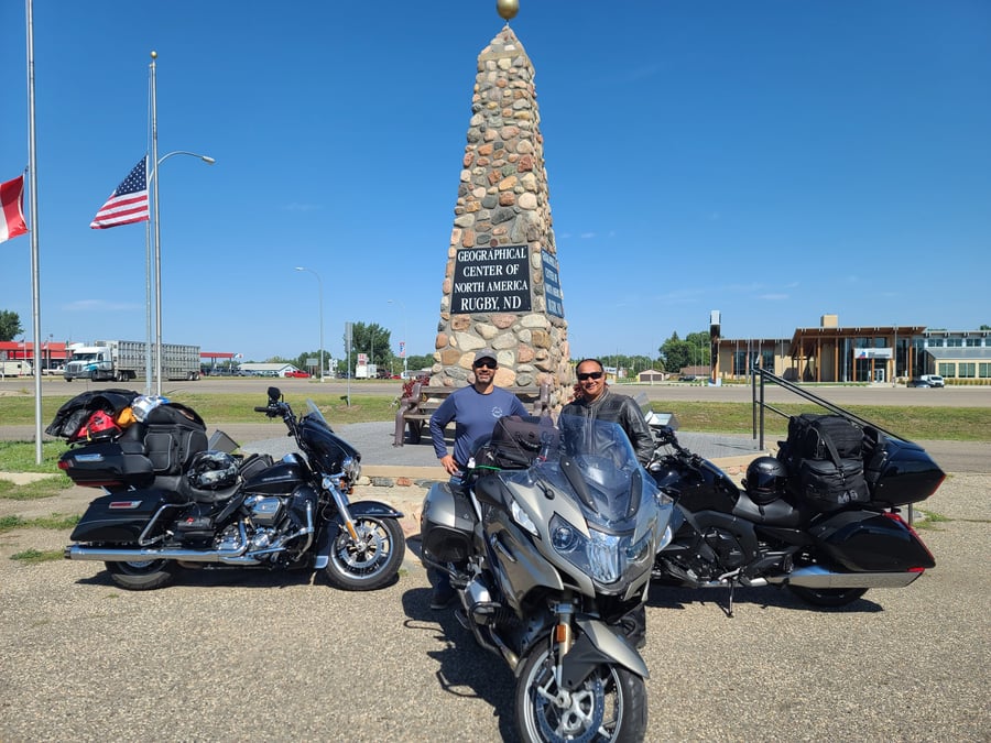 Geographical Center of North America ND