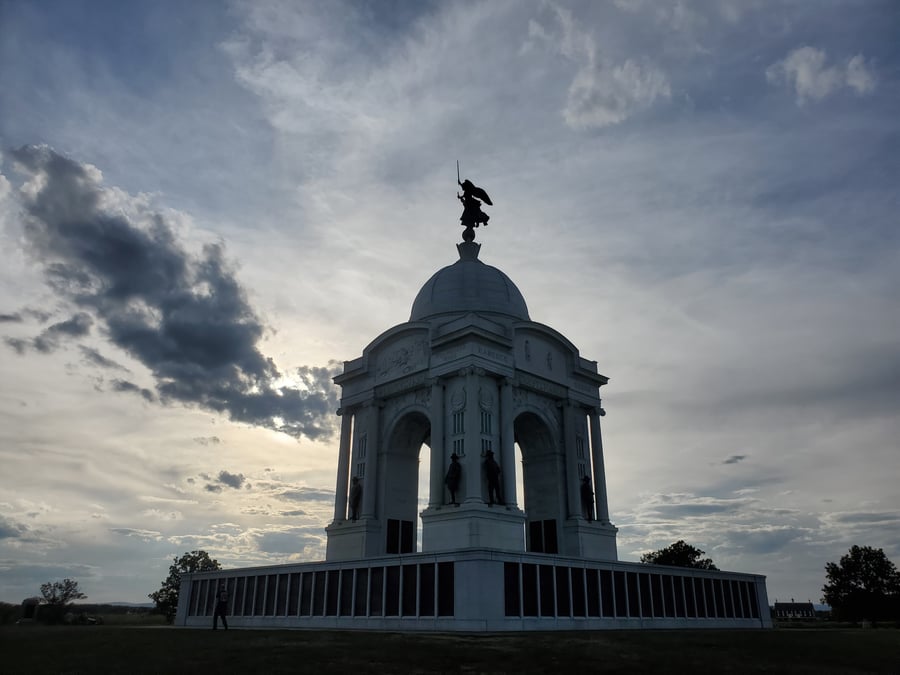 Gettysburg National Military Park Monuments PA