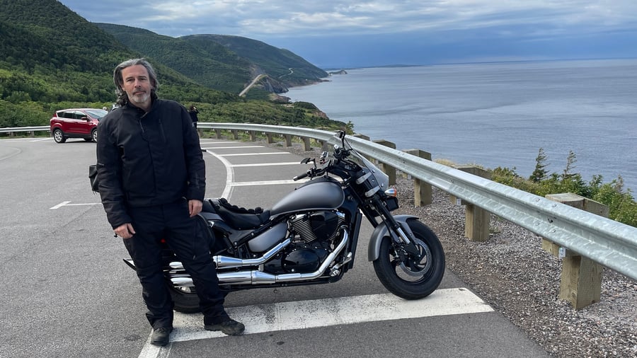 Cabot Trail Scenic Viewpoint Overlook NS