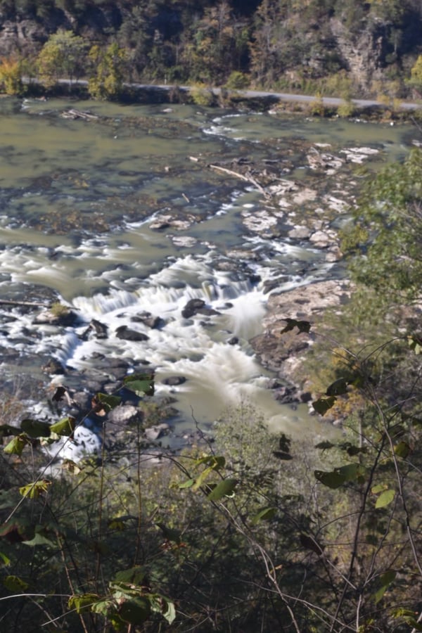 Sandstone Falls Overlook WV