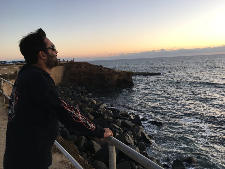 Sunset Cliffs Scenic View CA