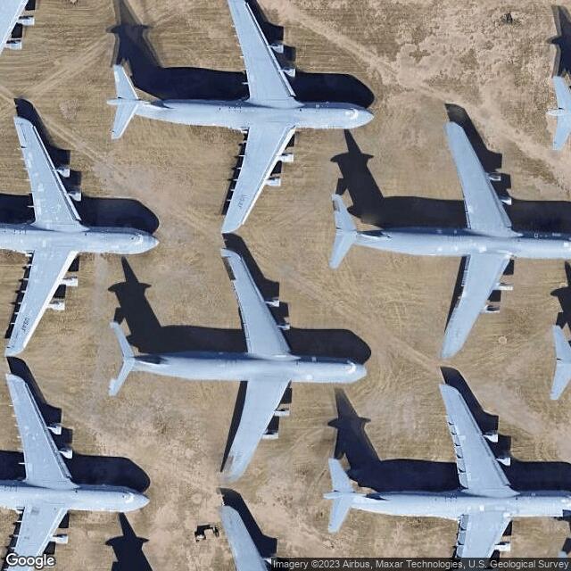 The Historic Aviation Bone Yard AZ