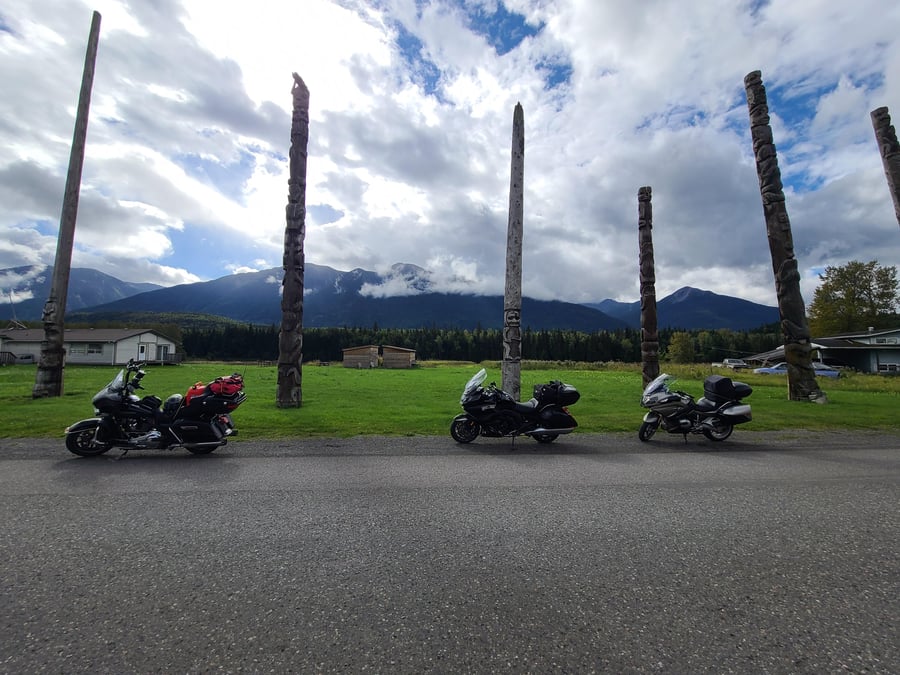 Gitwangak Totem Poles BC