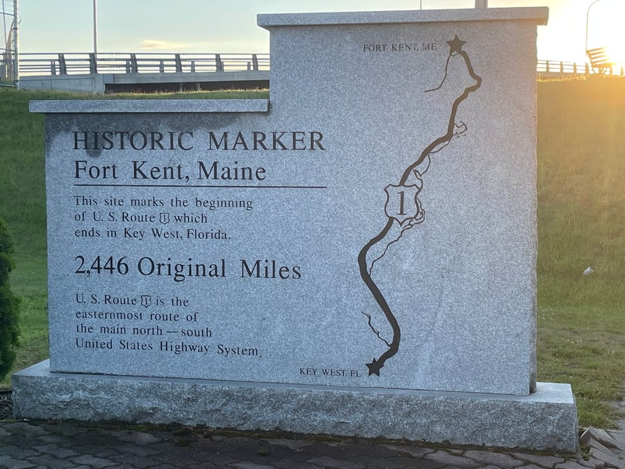 America's First Mile - U.S. Route 1 ME