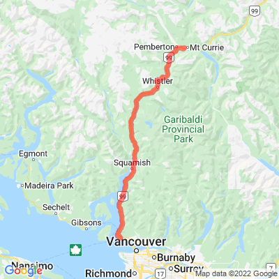 BC 99 - Sea To Sky Hwy - Fraser Delta Thruway