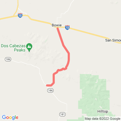 AZ Apache Pass Rd | Partly Dirt Rd