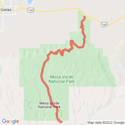 CO - Mesa Verda Cliff Palace Loop