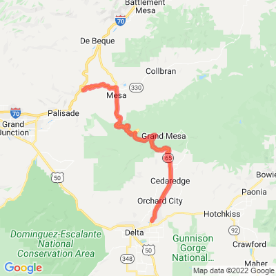 CO Grand Mesa Scenic Byway