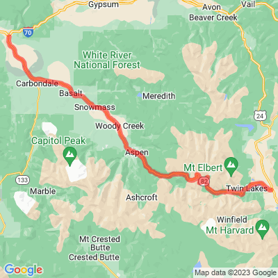 CO 82 Top of the Rockies | Independence Pass