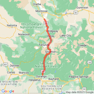 CO 550 | Million Dollar Hwy | San Juan Skyway