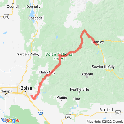 ID 21 Ponderosa Pine Scenic Route
