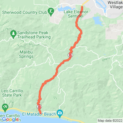 CA 23 | Decker Canyon Road