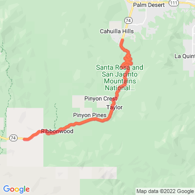 CA 74 | Palms To Pines Scenic Byway