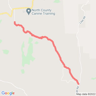 CA Couser Canyon Road