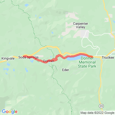 CA Donner Pass Rd