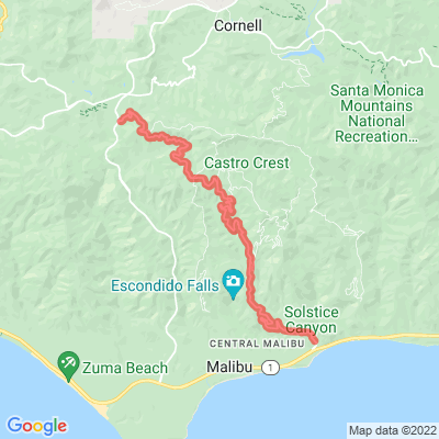 CA Latigo Canyon Road