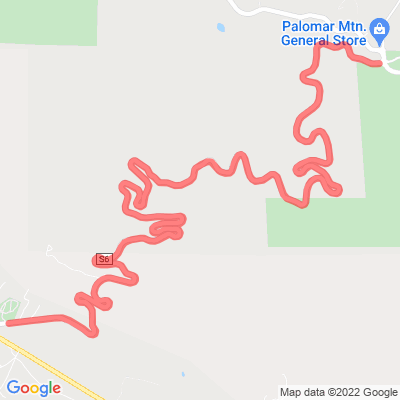 CA Palomar Mountain Road | S Grade Road