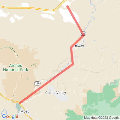 UT 128 | Upper Colorado River Scenic Byway | Dinosaur Diamond Prehistoric Hwy