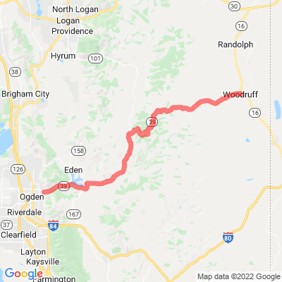 UT 39 Ogden River Scenic Byway