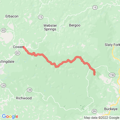 WV 46 WV 86 Williams River Road