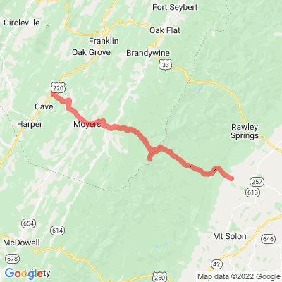 WV Moyers Gap Road | Reddish Knob